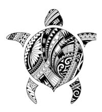 Polynesian Turtle - Mug Design
