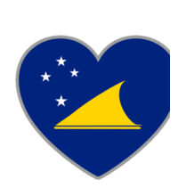 My heart is Tokelauan - Mug Design