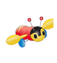 Kiwi Buzzy Bee - Mug Design
