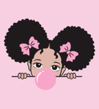 Bubble Girl - Kids Wee Tee Design