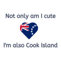 Cute and Cook Island - Womens Maple Tee Design