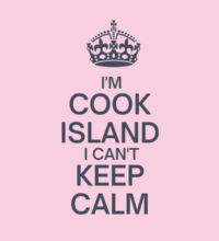I'm Cook Island I can't keep calm. - Kids Wee Tee Design