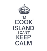 I'm Cook Island I can't keep calm. - Tote Bag Design