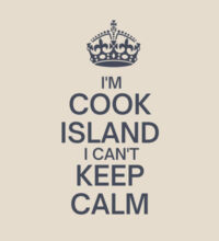 I'm Cook Island I can't keep calm. - Cushion cover Design
