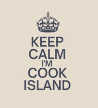Keep calm I'm Cook Island - Cushion cover Design
