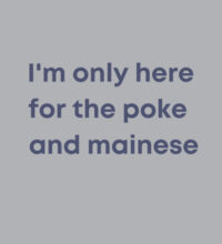 I'm only here for the poke  - Kids Supply Crew Design