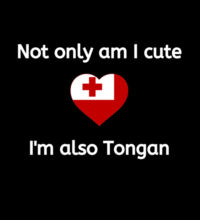 Cute and Tongan - Kids Longsleeve Tee Design