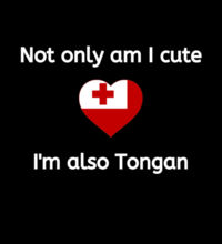 Cute and Tongan - Kids Youth T shirt Design