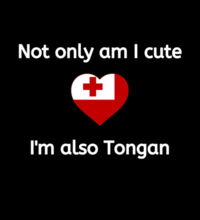 Cute and Tongan - Mens Lowdown Singlet Design