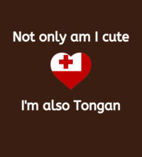 Cute and Tongan - Mens Staple T shirt Design