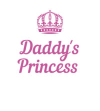 Daddy's Princess - Kids Longsleeve Tee Design