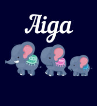 Elephant Aiga - Tote Bag Design