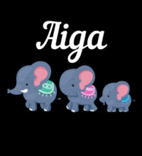 Elephant Aiga - Kids Supply Crew Design