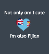 Cute and Fijian - Womens Maple Tee Design