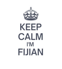 Keep Calm I'm Fijian - Mens Staple T shirt Design