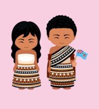 Fijian children - Kids Wee Tee Design