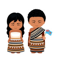 Fijian children - Womens Maple Tee Design