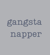 Gangsta Napper - Womens Crop Hood Design