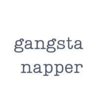 Gangsta Napper - Womens Maple Tee Design