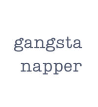 Gangsta Napper - Mens Lowdown Singlet Design