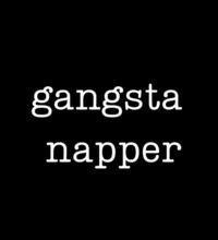 Gangsta Napper - Womens Crop Tee Design