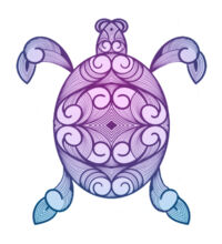 Graded turtle - Mens Lowdown Singlet Design