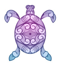 Graded turtle - Cushion cover Design