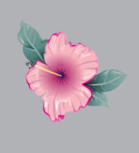 Pink hibiscus - Kids Supply Crew Design