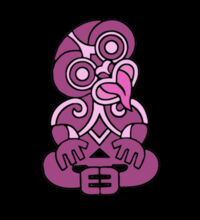 Purple Hei Tiki - Kids Wee Tee Design
