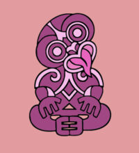 Purple Hei Tiki - Mini-Me One-Piece Design