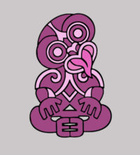 Purple Hei Tiki - Womens Supply Hood Design