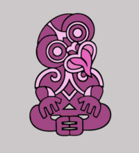 Purple Hei Tiki - Mens Premium Hood Design