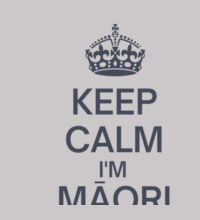 Keep Calm I'm Maori - Womens Supply Hood - Womens Supply Hood Design