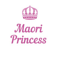 Maori Princess - Kids Youth T shirt Design