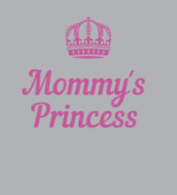 Mommy's Princess - Womens Crop Hood Design
