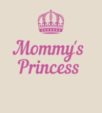Mommy's Princess - Heavy Duty Canvas Tote Bag Design