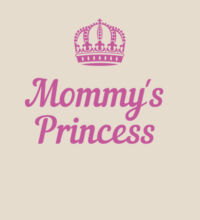 Mommy's Princess - Heavy Duty Canvas Tote Bag Design