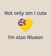 Cute and Niuean - Heavy Duty Canvas Tote Bag Design