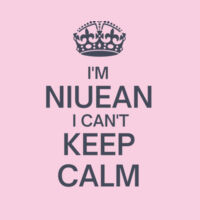 I'm Niuean I can't keep calm. - Kids Wee Tee Design