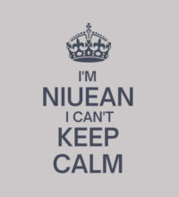 I'm Niuean I can't keep calm. - Womens Supply Hood Design