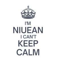 I'm Niuean I can't keep calm. - Womens Maple Tee Design