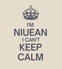 I'm Niuean I can't keep calm. - Heavy Duty Canvas Tote Bag Design