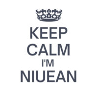 Keep calm I'm Niuean - Kids Longsleeve Tee Design