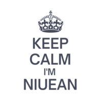 Keep calm I'm Niuean - Mens Lowdown Singlet Design