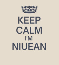 Keep calm I'm Niuean - Heavy Duty Canvas Tote Bag Design