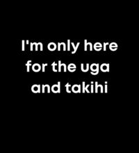 I'm only here for the uga. - Kids Supply Hoodie Design