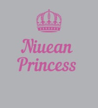 Niuean Princess - Womens Crop Hood Design