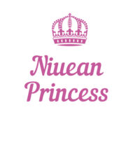 Niuean Princess - Womens Crop Tee Design