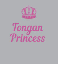 Tongan Princess - Womens Crop Hood Design