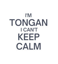 I'm Tongan I can't keep calm. - Kids Wee Tee Design